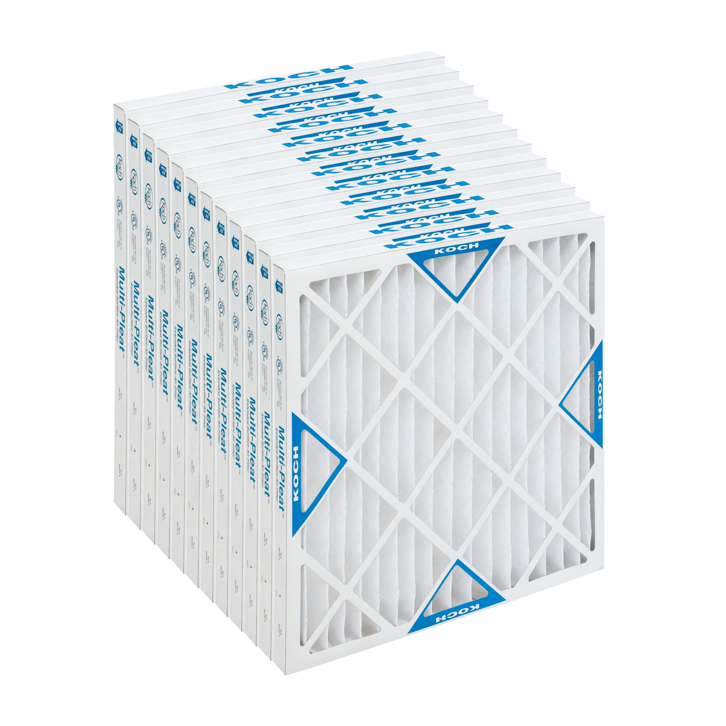 18x24x2 Koch Multi-Pleat XL10 MERV 10 High Capacity 102-390-018 (12 Filters)
