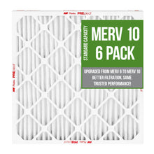 16x25x4 AAF Flanders PREpleat LPD MERV 10 Standard Capacity Filters 80055.041625 (6 Filters)