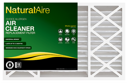 20x25x5 NaturalAire Residential Choice Allergen MERV 8 Filters 82655.052025 (2 pack)