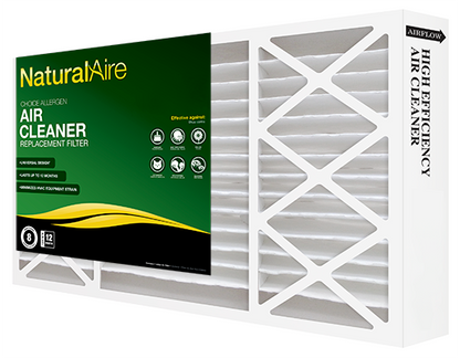20x25x5 NaturalAire Residential Choice Allergen MERV 8 Filters 82655.052025 (2 pack)