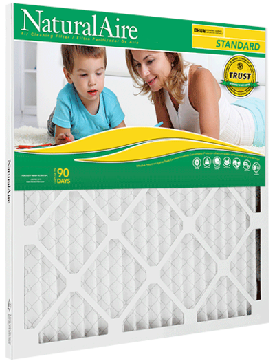 24x24x1 NaturalAire Standard MERV 8 Filters (12 pack)