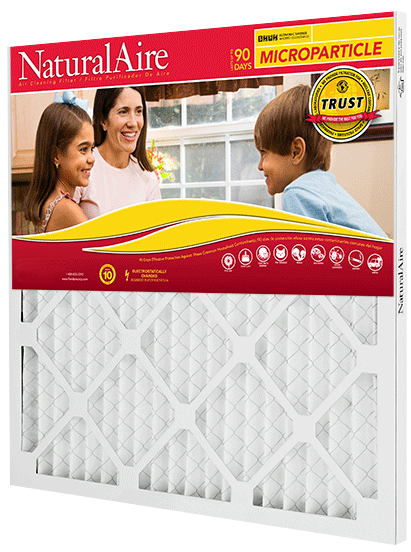 NaturalAire Residential Microparticle MERV 10 Filters (12 pack)