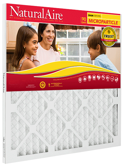 Custom Size NaturalAire Residential MERV 10 Filters (12 Filters)