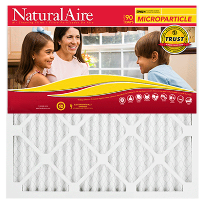 12x36x1 NaturalAire Residential Microparticle MERV 10 Filters 85256.011236 (6 pack)
