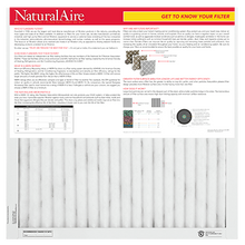 NaturalAire Residential Microparticle MERV 10 Filters (12 pack)