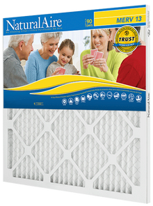 10x20x1 NaturalAire Healthy Ultra MERV 13 Filters (12 pack)