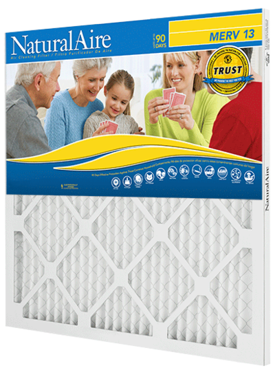 20x20x1 NaturalAire Healthy Ultra MERV 13 Filters (12 pack)