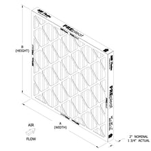 16X24X2 AAF Flanders PREpleat LPD Standard Capacity MERV 10 80055.021624 (12 Filters)
