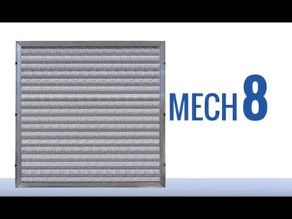 Custom Size MECH 8 Aluminum Rust Resistant Washable Permanent Filter